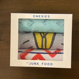 Monopoly Onesies by Junk Food 6-9 months (NEW OPEN BOX)